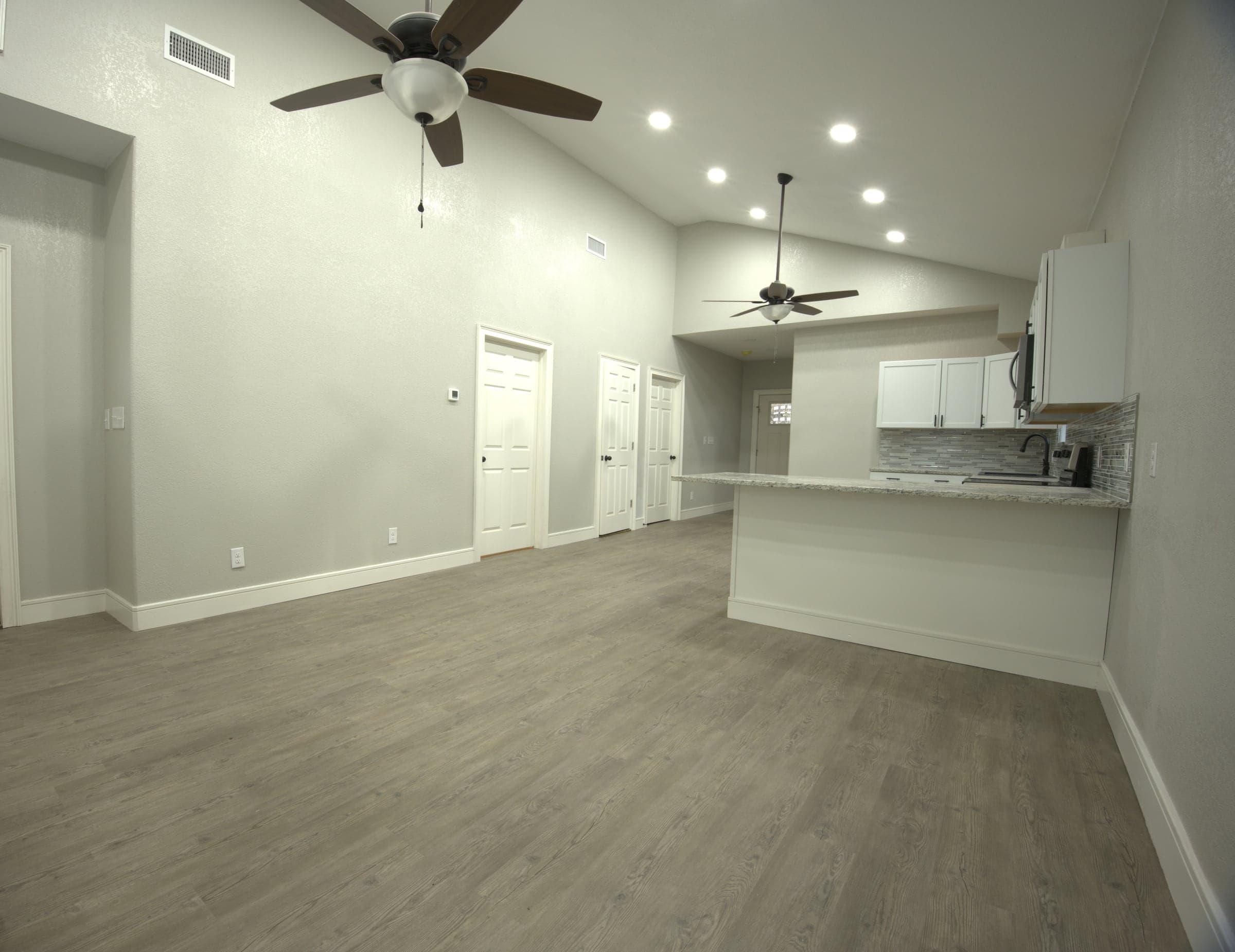 Completed interior after the 405 full remodel